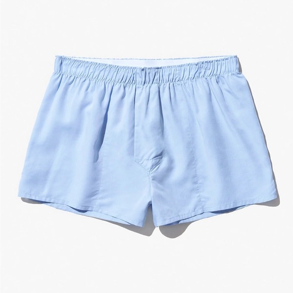 CDLP Woven Boxer Shorts Slim
Sky Blue with elastic band 
$85 - Picture 4 of 12